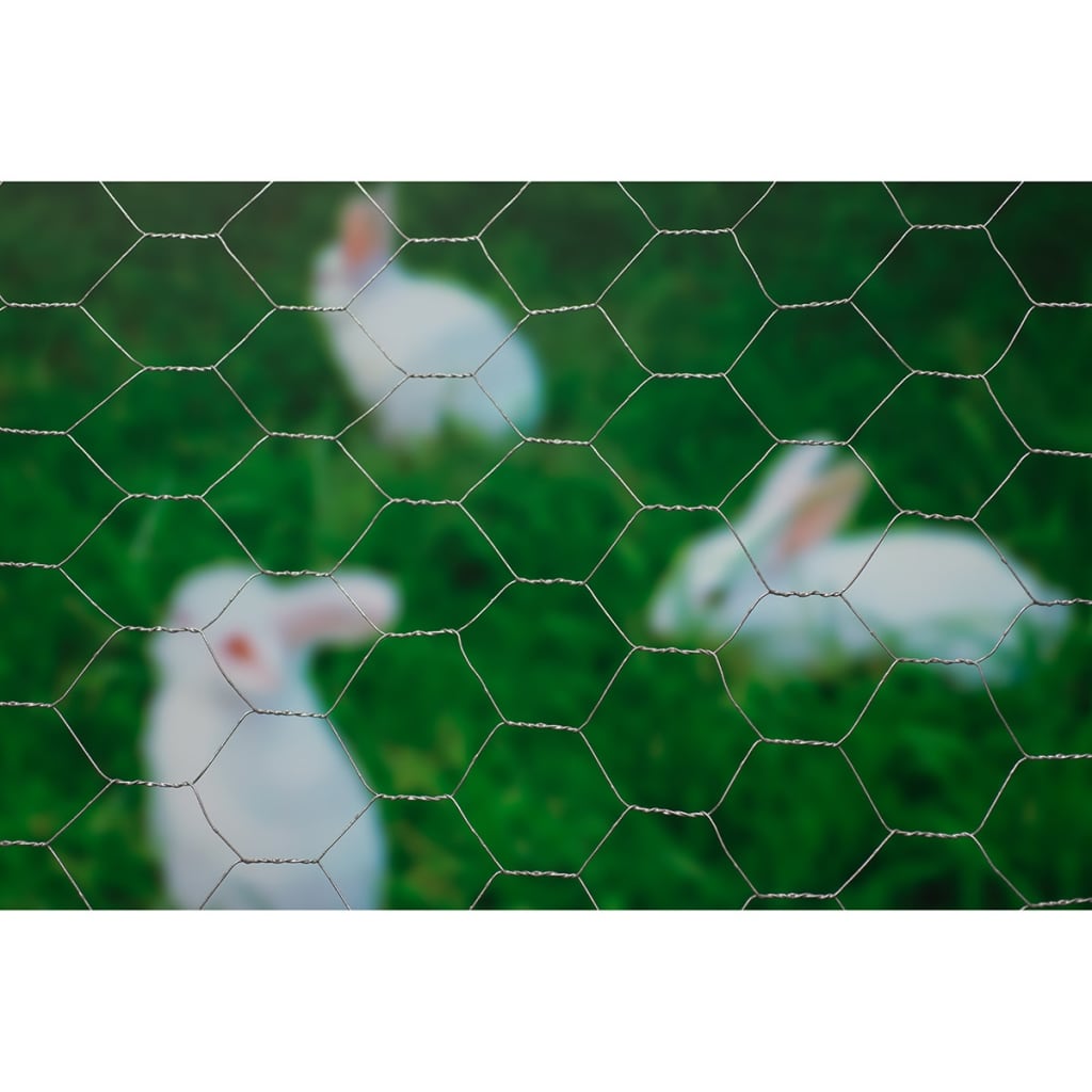 Nature Nature Mesh Hexagonal 1x10 m 25 mm Acier galvanisé