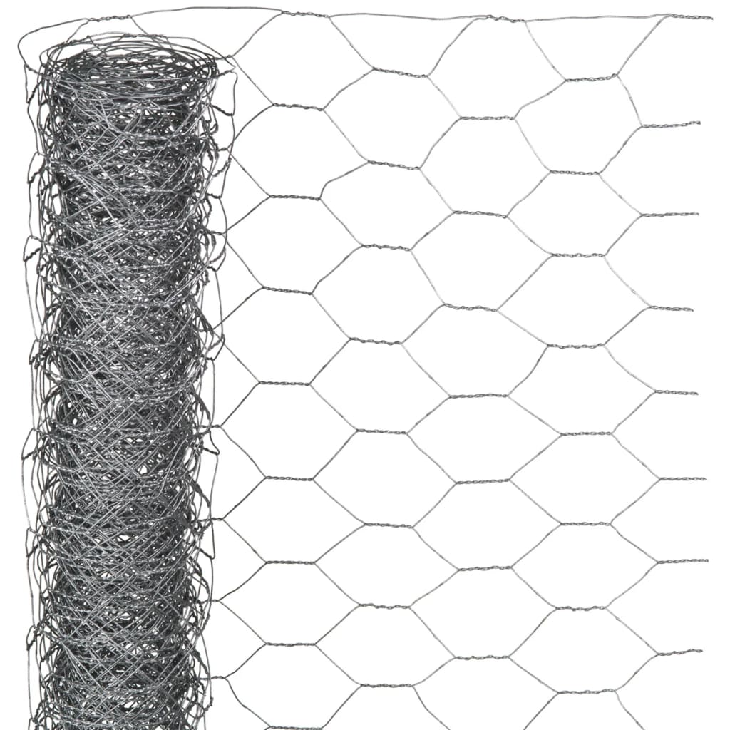 Nature Nature Mesh Hexagonal 1x10 m 40 mm Acier galvanisé