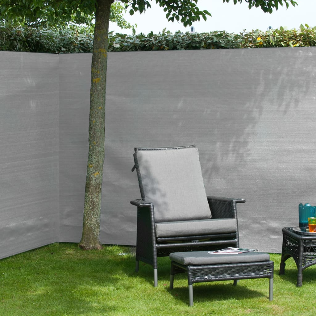 Nature Nature Garden Screen 1,2x5 M PE Gray