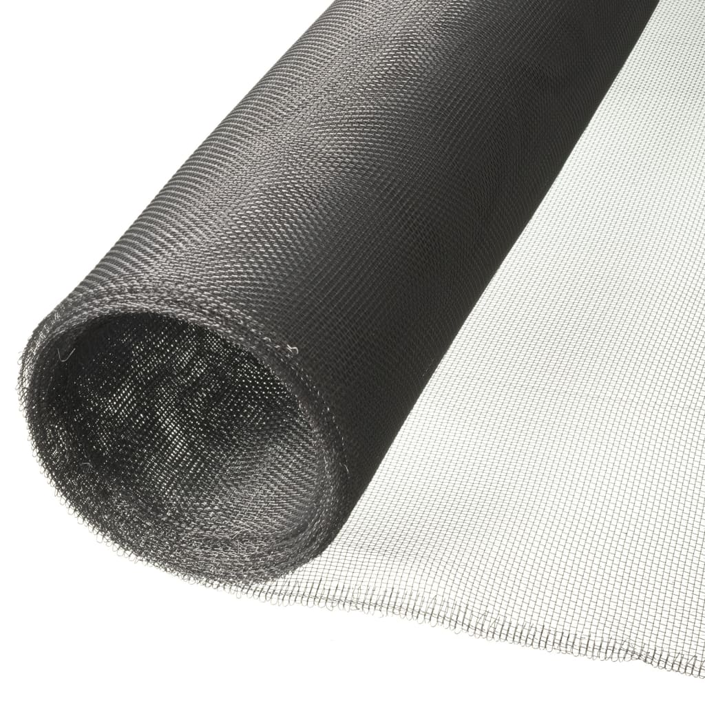 Nature Nature Mosquito Net 1x2 m Gris d'aluminium