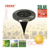 RANEX RANEX RA-5000389 Round LED Ground Spot Brossed en acier en acier inoxydable