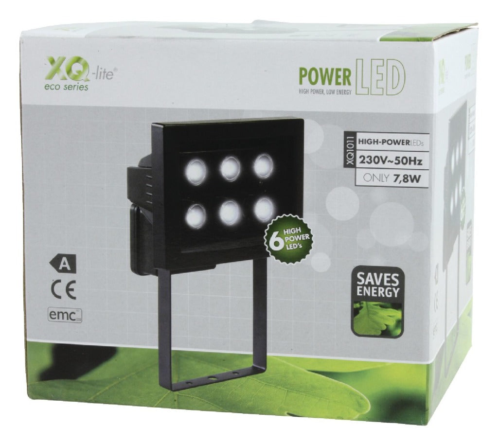 RANEX RANEX XQ-1011 LED OUTDOOR Aluminium noir (6x)
