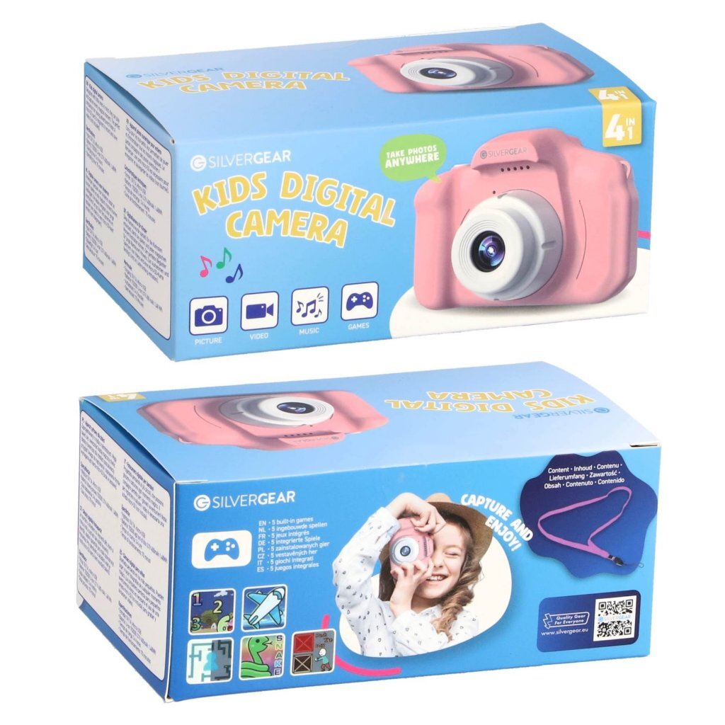 Autres marques Silvergear Full HD Children's Camera Pink Blue