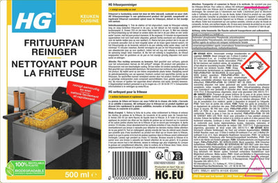 Hg nettoyant pour friteuse