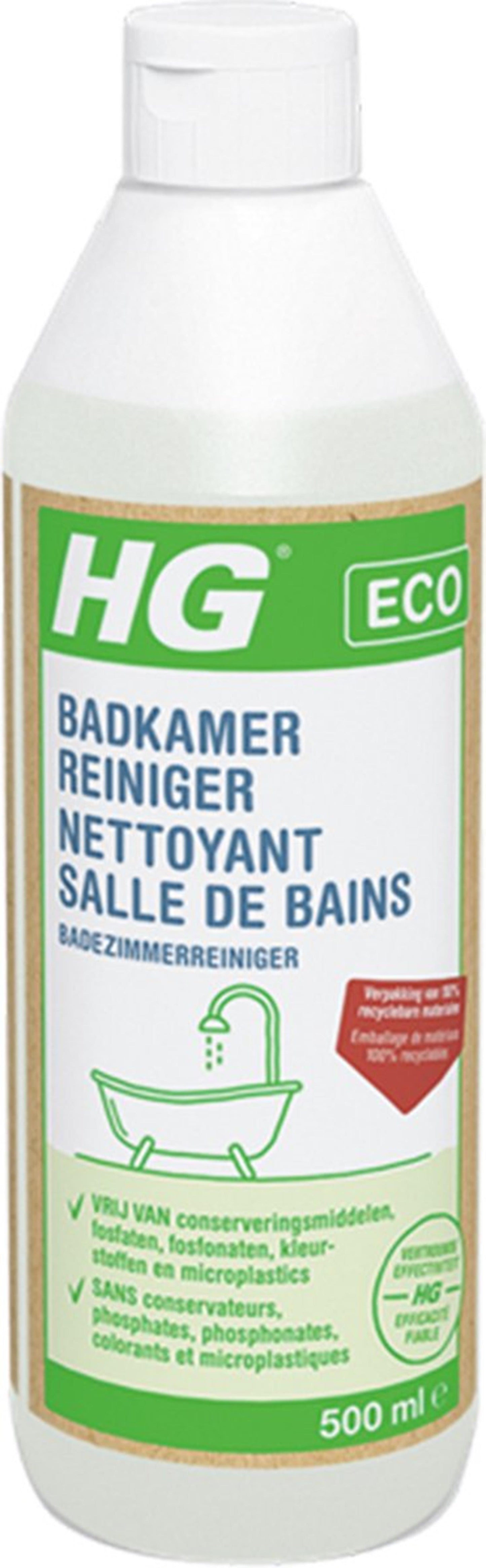 Hg nettoyant écologique pour salle de bain