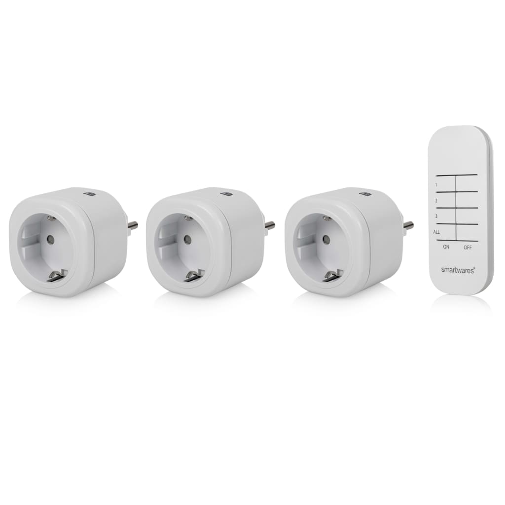 Smartwares mini commutateur défini pour 8x5,5x5,5 cm de blanc