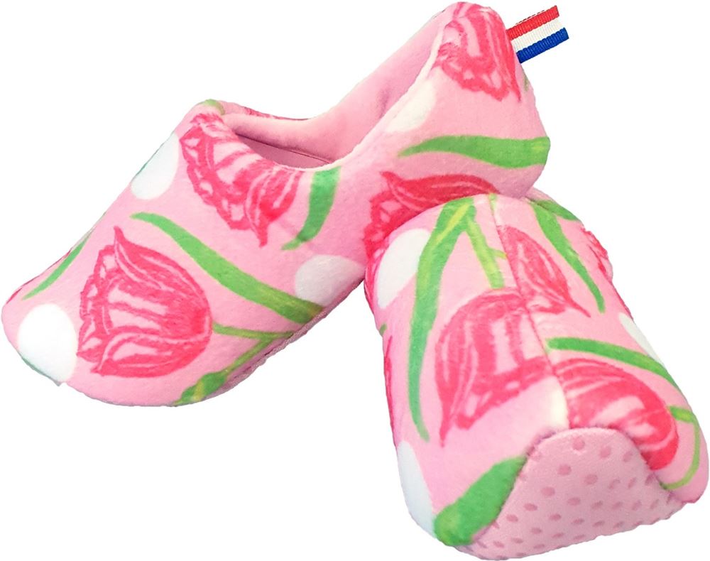 Chaussons imprimé tulipe. taille 39-41.