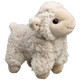 Peluche agneau wollie 14 cm. pied beige