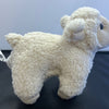 Peluche agneau wollie 14 cm. pied beige