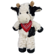 Vache câline avec écharpe. 27 cm.