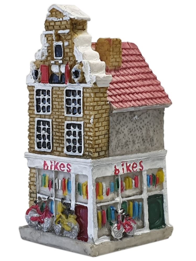 Maisons à façade en 3 dimensions : vélos. 5,
