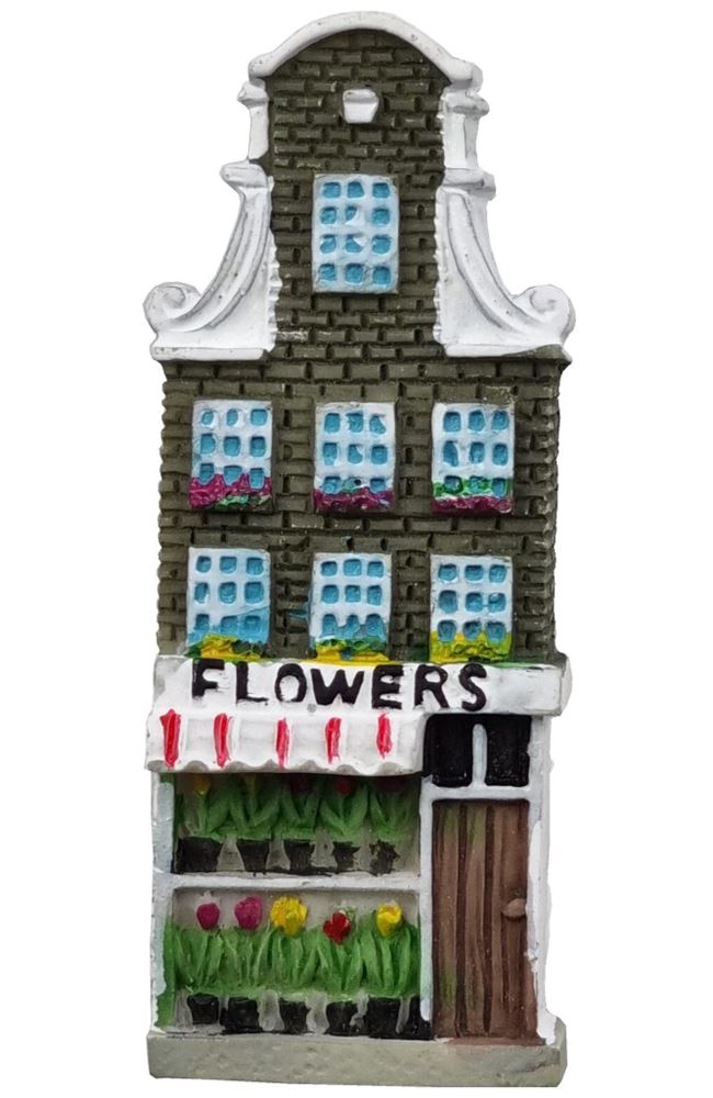 Aimant de réfrigérateur fleurs miniatures. 5,5 c