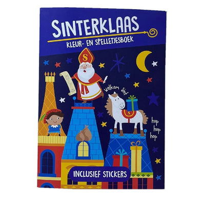 Livre de couleurs et d'activités A4 Sinterklaas