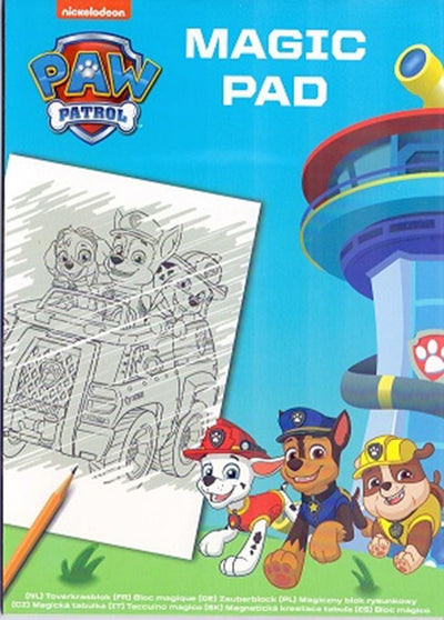 Bloc à gratter magique Paw Patrol 21x15cm