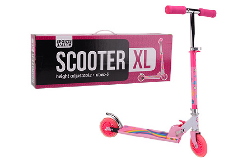 Étape rose active sportive