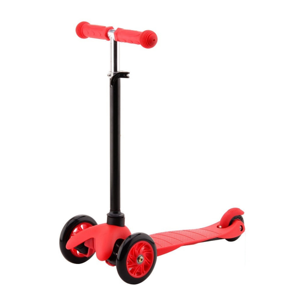Étape de tricycle de sport actif de base rouge noir