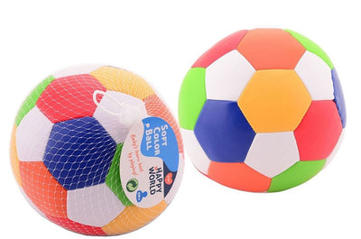 JOHNTOY Happy World Soft Ball, 15cm