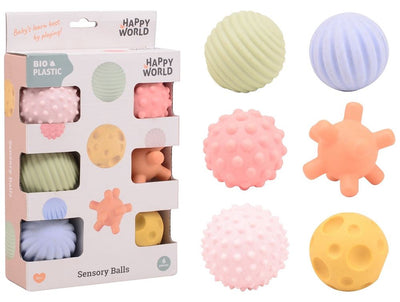 Johntoy Happy World Bio Motor Skills and Sense Balls