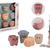 Johntoy Happy World Bio Stapelemmer et Bathbekers