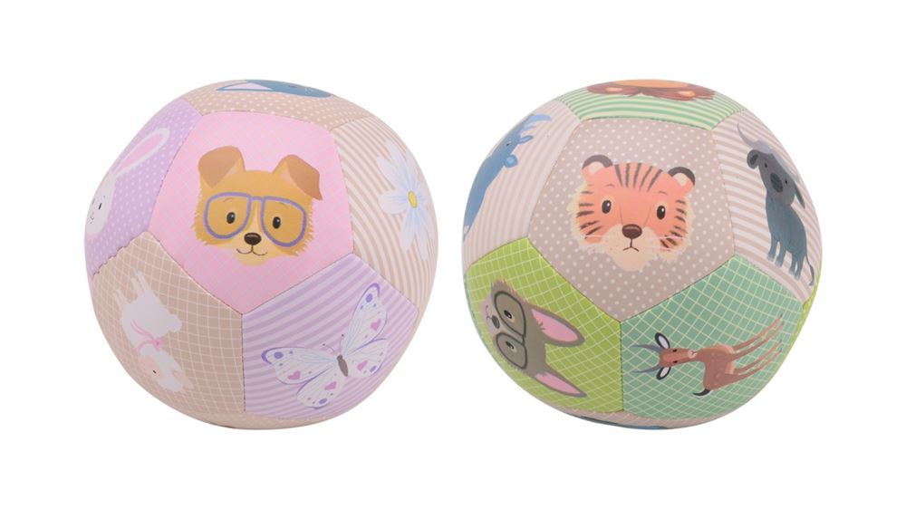 JOHNTOY Happy World Soft Ball Pastel