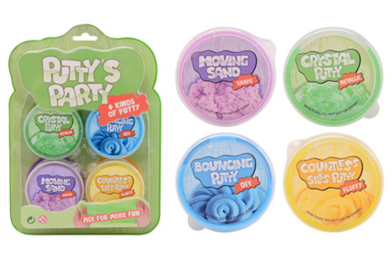 Party de Johntoy Putty, 4e.