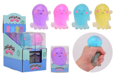 Calmars de stress transparent Johntoy