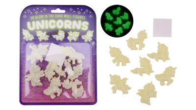 Stickers muraux licorne lumineux Johntoy