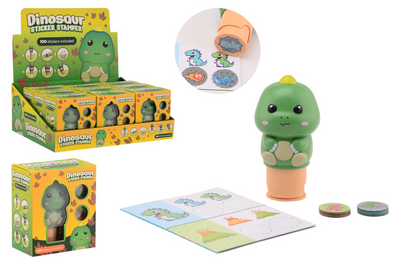 Tampon autocollant dinosaure Johntoy