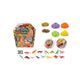 Johntoy dino world - boîte mystère amusante et slime - 7 pcs.