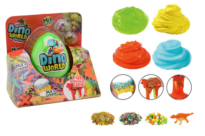 Oeuf méga slime Johntoy avec accessoires