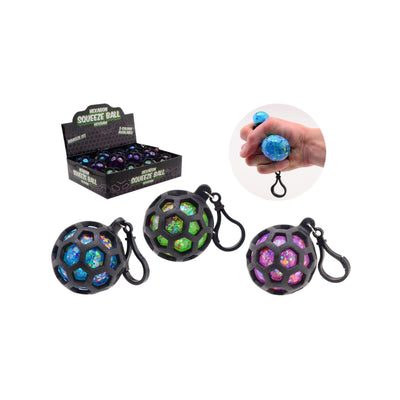 Porte-clés boule à paillettes Johntoy