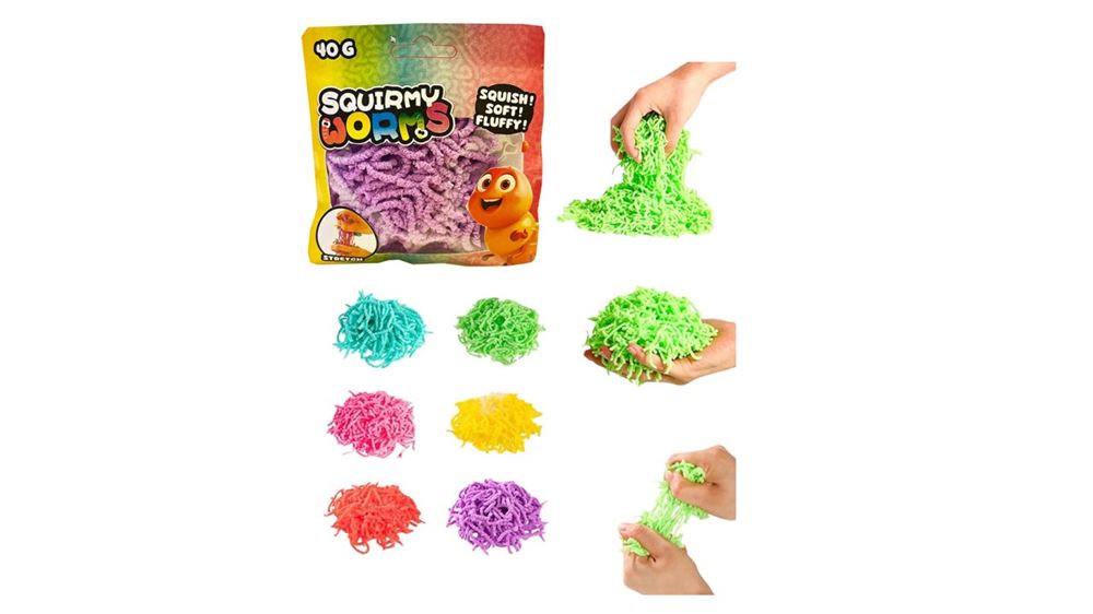 Couleur des vers tortueux Johntoy - 40gr.