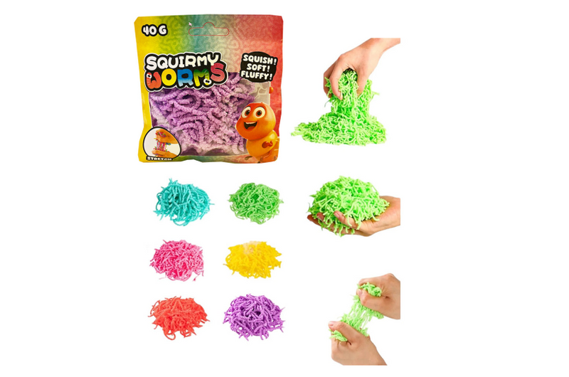 Couleur des vers tortueux Johntoy - 40gr.