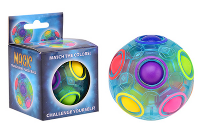 Balle de puzzle magique transparent Johntoy