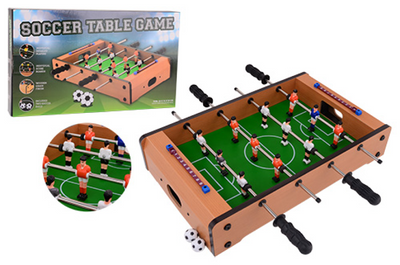 Jeu de baby-foot Johntoy - 50 x 31 cm - jouets - baby-foot - jeux d'adresse - petit jeu de baby-foot pour enfants et adultes