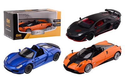 Supercar sous licence Johntoy à l'échelle environ 1:24