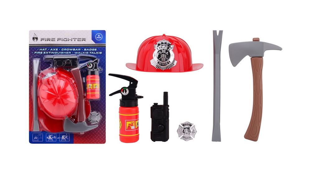 Le service d'incendie de Johntoy Play Set de Luxe