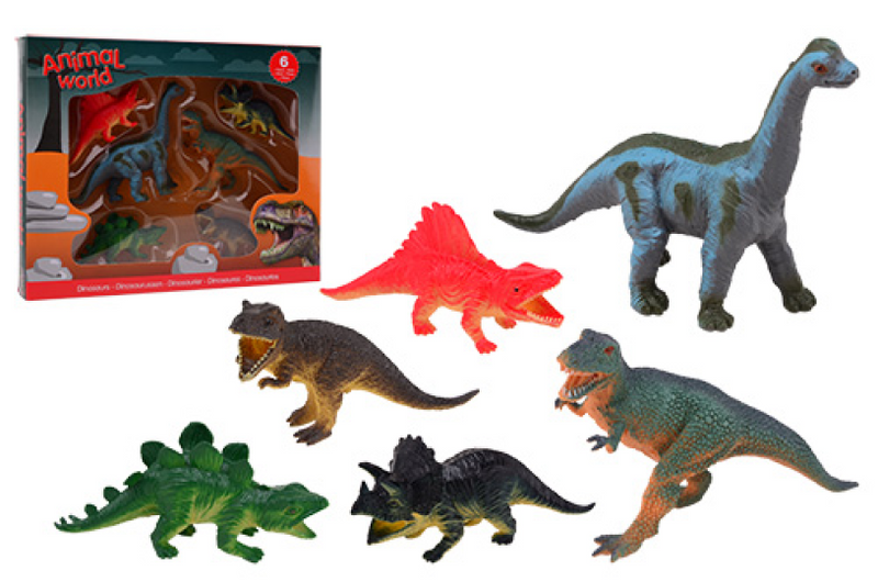 JOHNTOY DINOSAURS GiftBox, 6e.