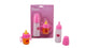 Bouteilles d'aspiration de bébé rose, 2e