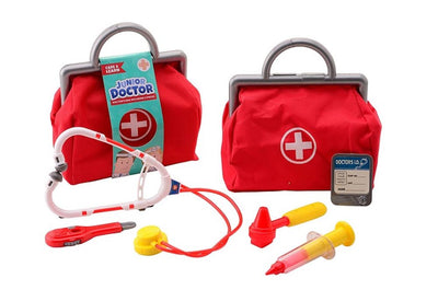 Sac de docteur Johntoy avec accessoires, 6dlg.