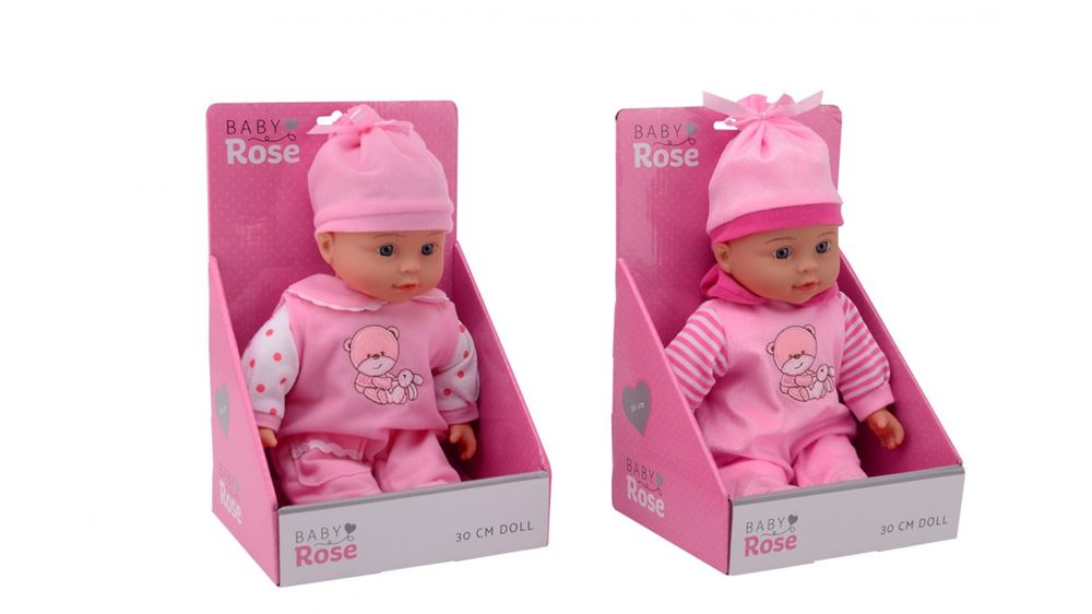 Bébé rose pop, 30 cm