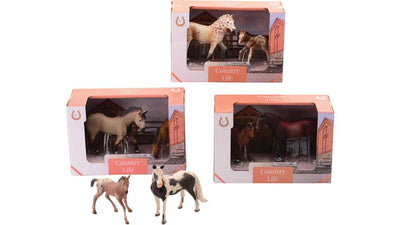 Set moyen de soins pour chevaux, 4 assortis