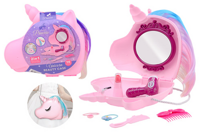 Johntoy Eenhoorn Beauty Case, 16dlg.
