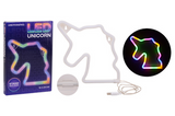 Lampe arc-en-ciel de Johntoy Unicorn avec USB - afbeelding 1
