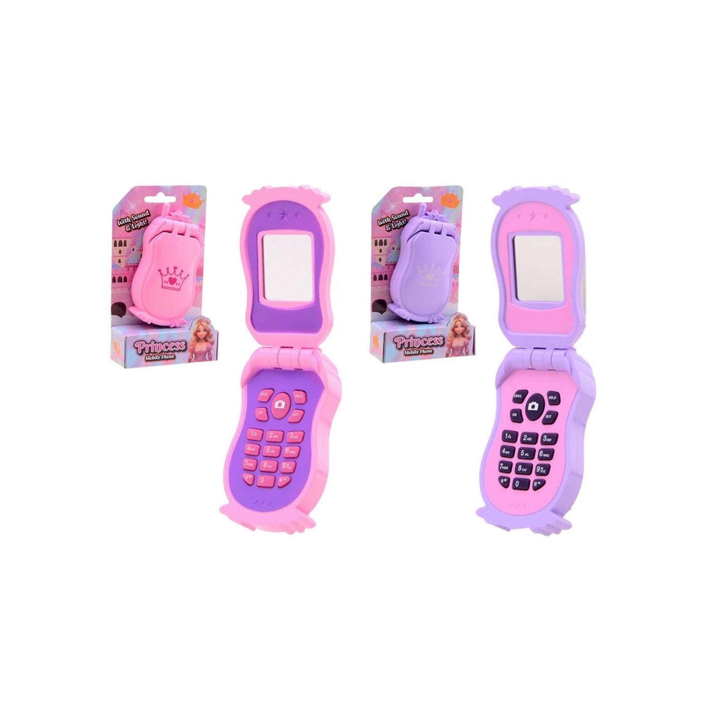 Téléphone pour filles princesse Johntoy