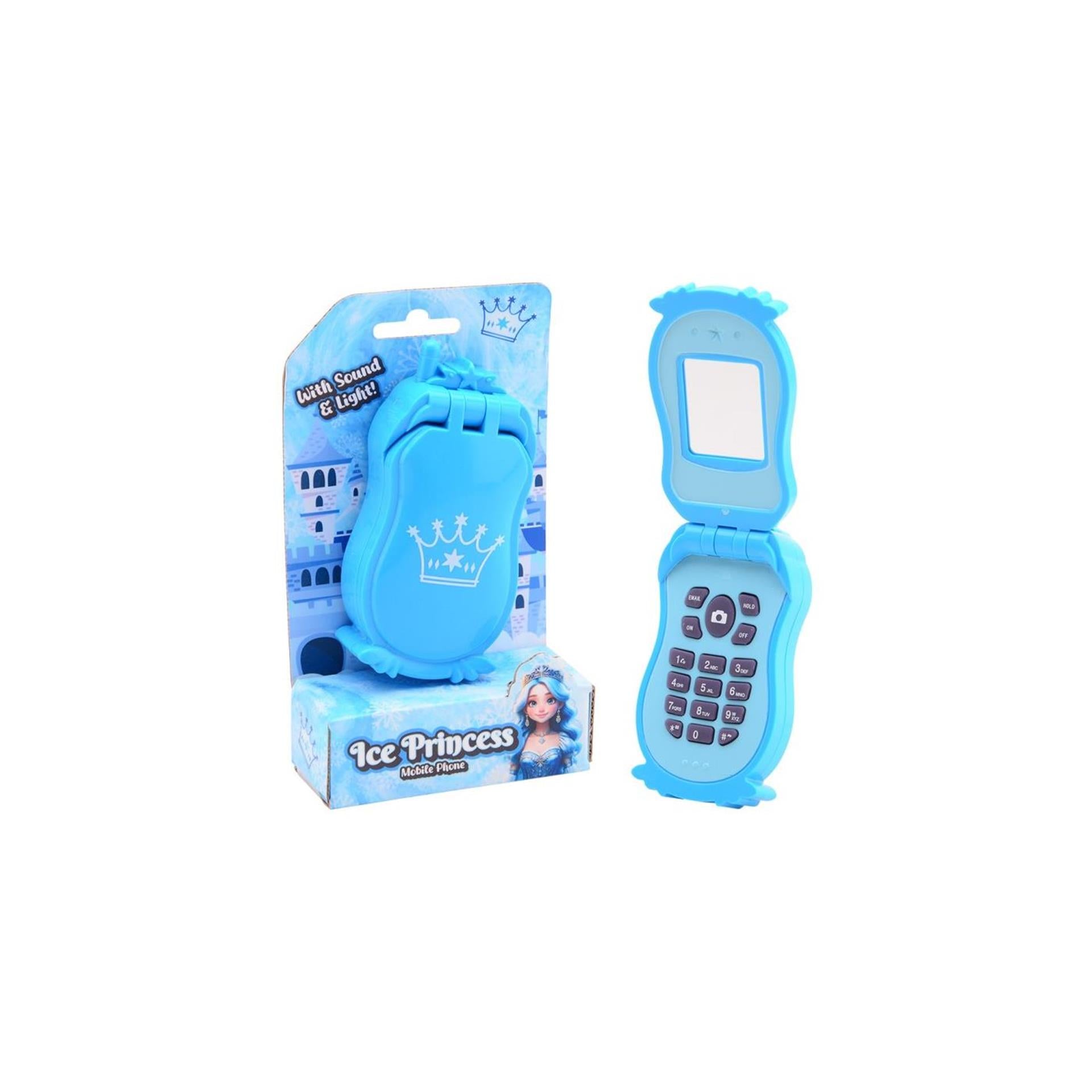 Téléphone princesse des glaces Johntoy sur carte