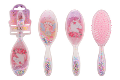 Johntoy lala brosse à cheveux licorne sur carte 2 cul