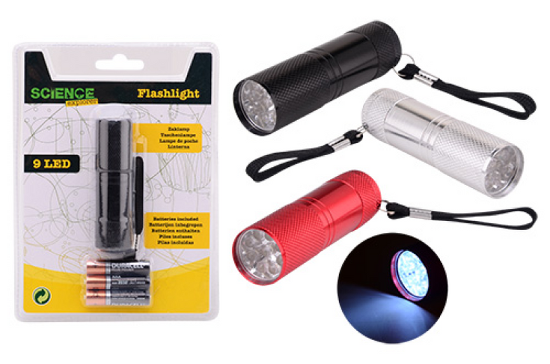 Lampe de poche d'explorateur scientifique