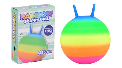Johntoy Rainbow Skippybal, 45 cm