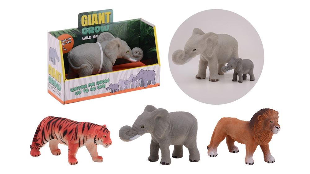 Johntoy john jouet géant animal sauvage en croissance
